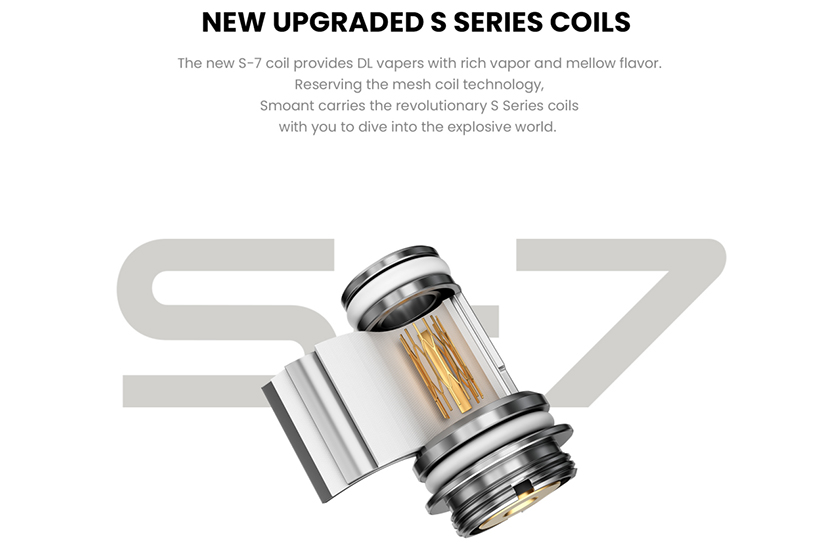 Smoant Pasito Pro Kit New S7 Coil