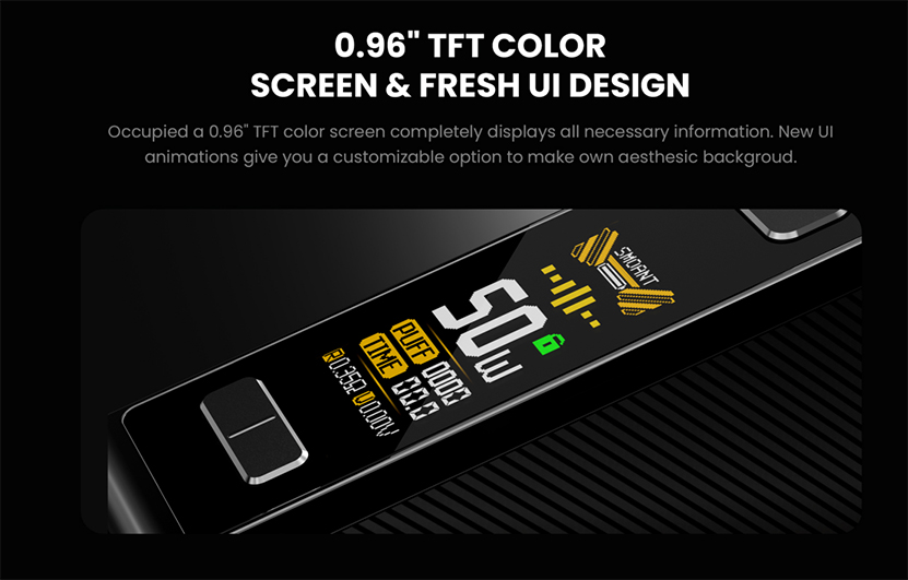 Smoant Pasito Pro Kit TFT Color Screen