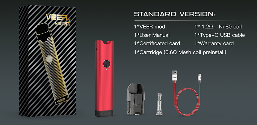 Smoant Veer Kit Package