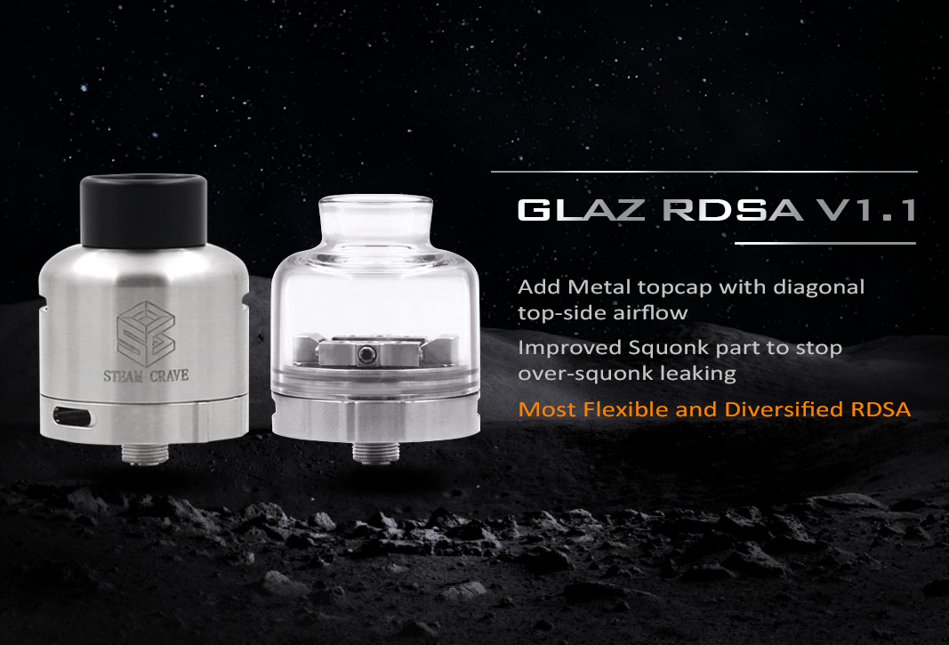 Steam Crave Glaz RDSA V1.1