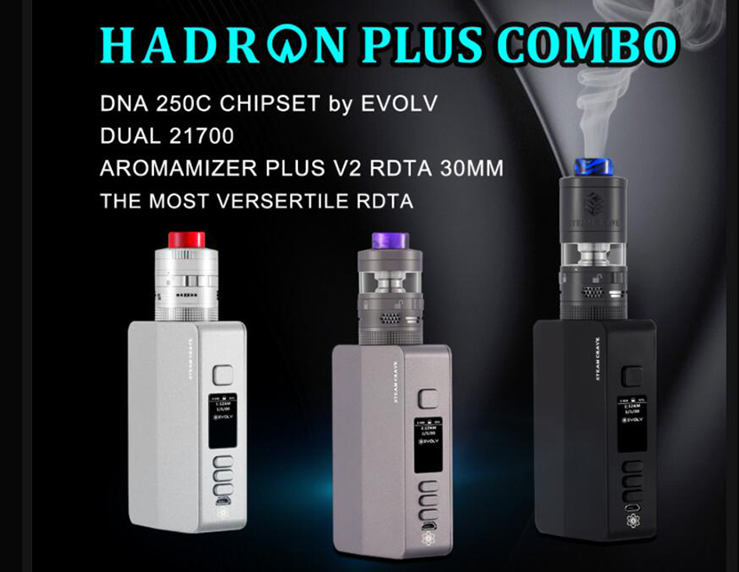 Steam Crave Hadron Plus DNA250C Combo Kit Feature 3