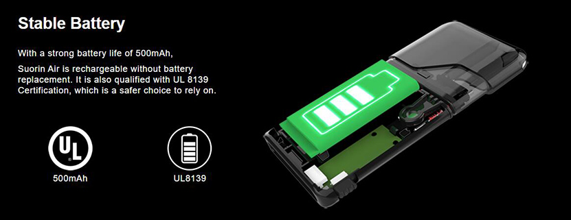 Suorin Air Kit PMTA Version Feature 1