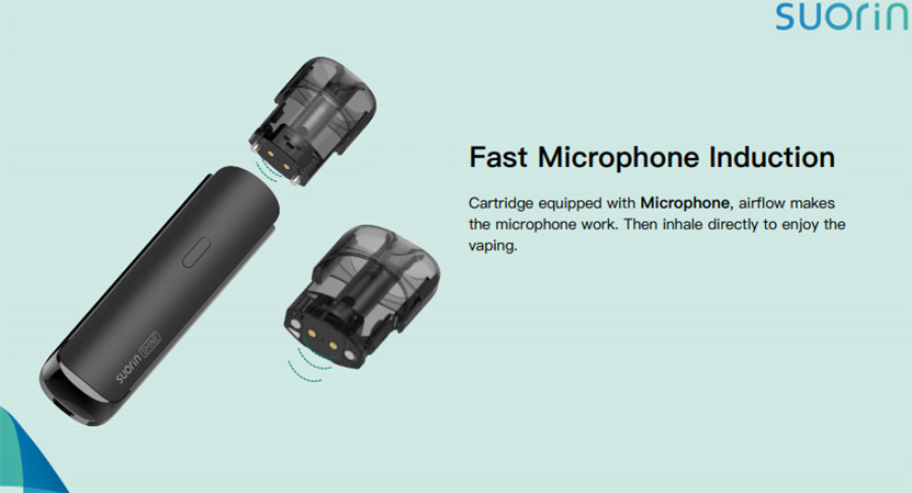 Suorin Shine Pod Cartridge Fast Microphone 