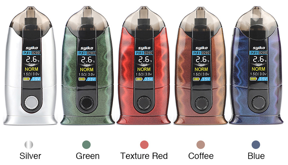 Alita Pod Kit Colors