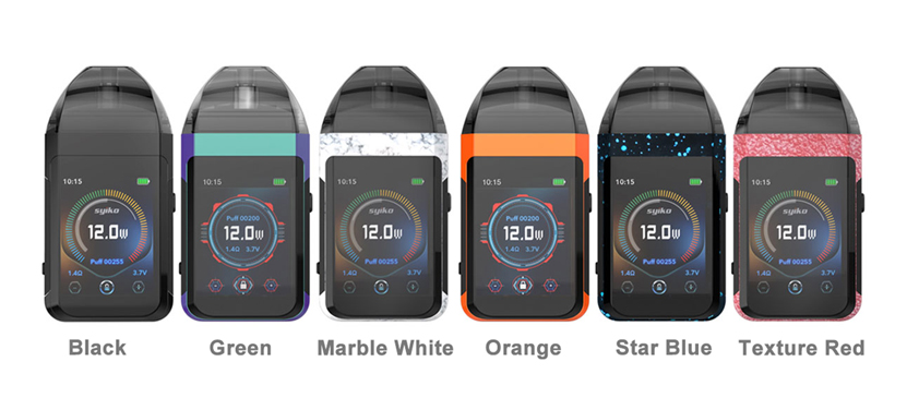 Syiko SE Pod Kit Colors