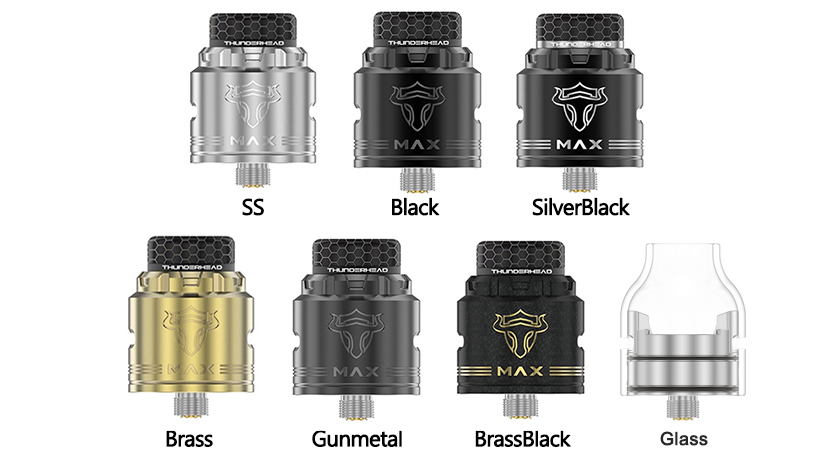 THC Tauren Max RDA descriptions