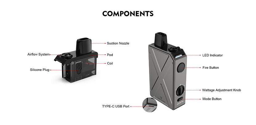 Tesla Invader GT Pod Kit Feature 4