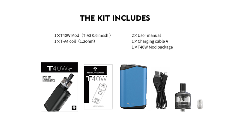 Tesla T40W Kit Features 4