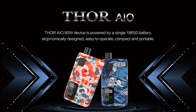 Think Vape Thor AIO Pod Vape Kit Design