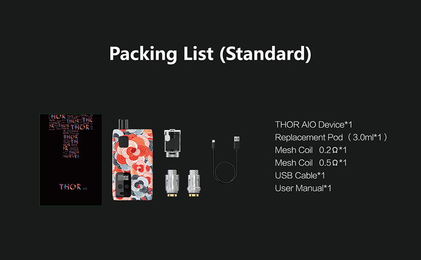 Think Vape Thor AIO Kit Package