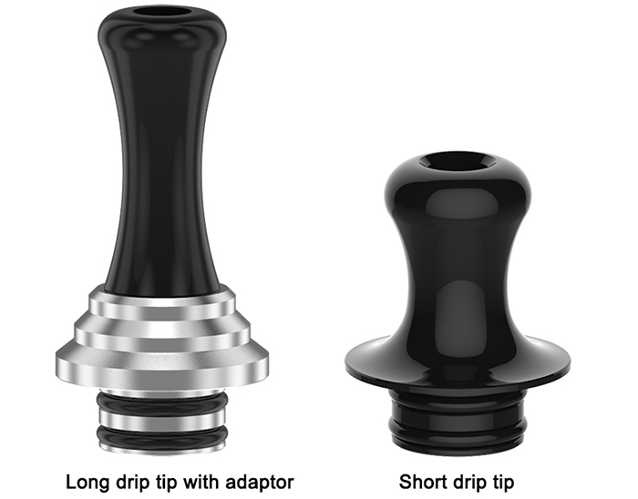 ThunderHead Creations Tauren MTL RTA V1.5 Drip Tip Options