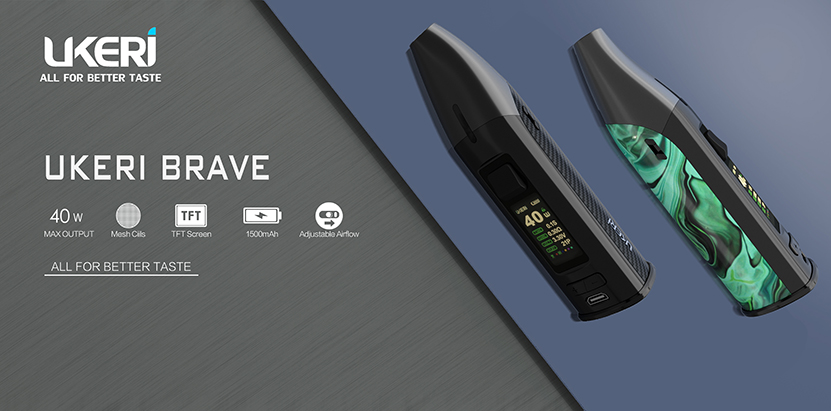 Brave AIO Pod Kit Features