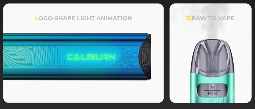 Uwell Caliburn A3S Kit Features