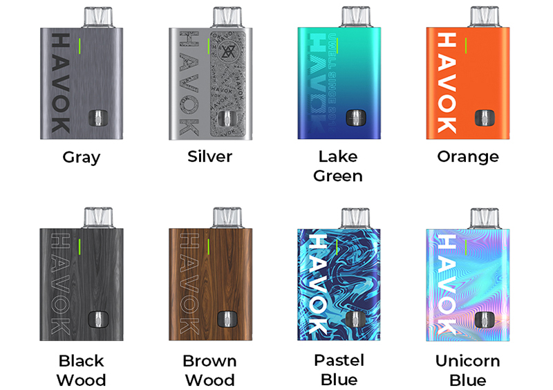 Uwell Havok R Pod Kit Colors