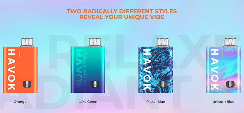 Uwell Havok R Pod kit Color Option