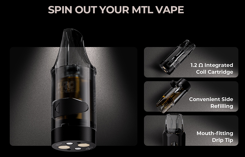 Uwell Whirl F Pod Kit MTL Vaping