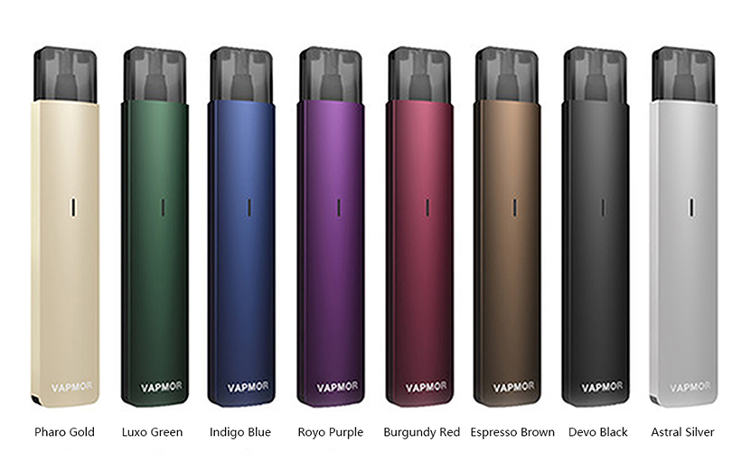 VAPMOR VTURN Pod Kit Colors