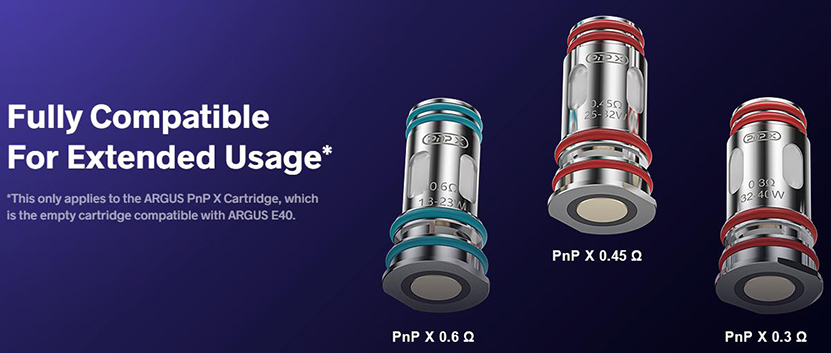 VOOPOO Argus E40 Kit Compatible Coils