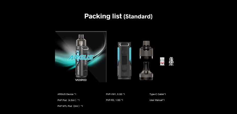 VOOPOO Argus Mod Kit Package