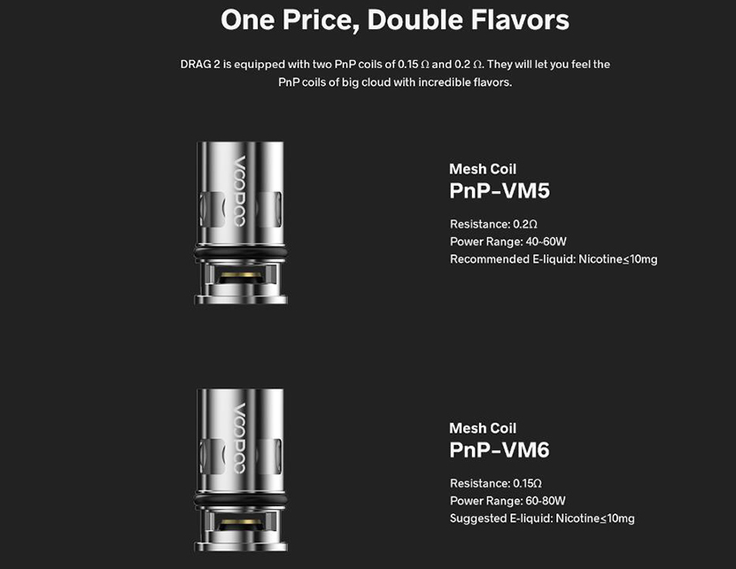 VOOPOO Drag 2 Kit Refresh Edition Feature 3