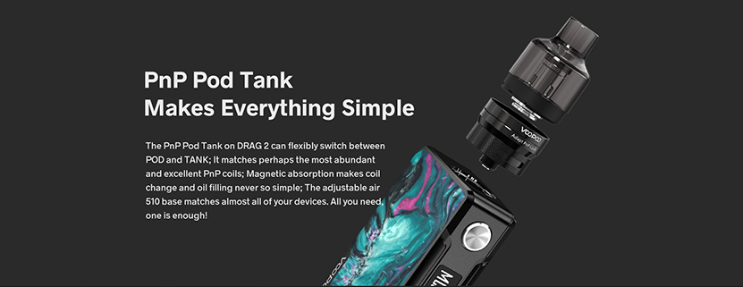 VOOPOO Drag 2 Kit Platinum Refresh Edition Description