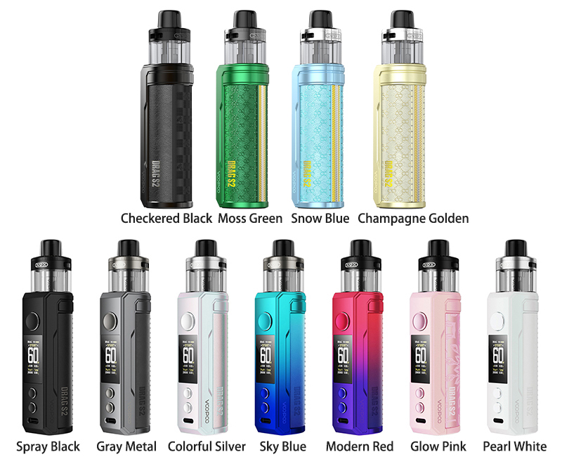 VOOPOO Drag S2 Kit Colors