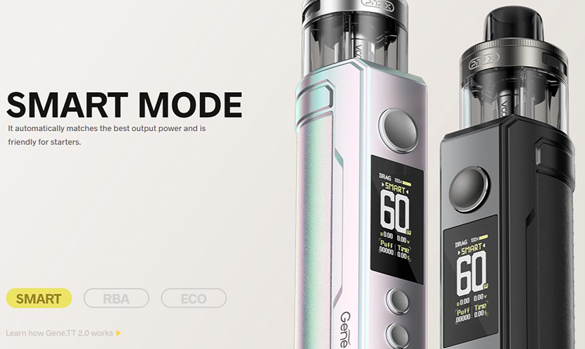 VOOPOO Drag S2 Kit Smart Mode