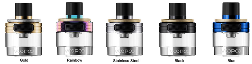 VOOPOO PnP X Pod Cartridge Colors