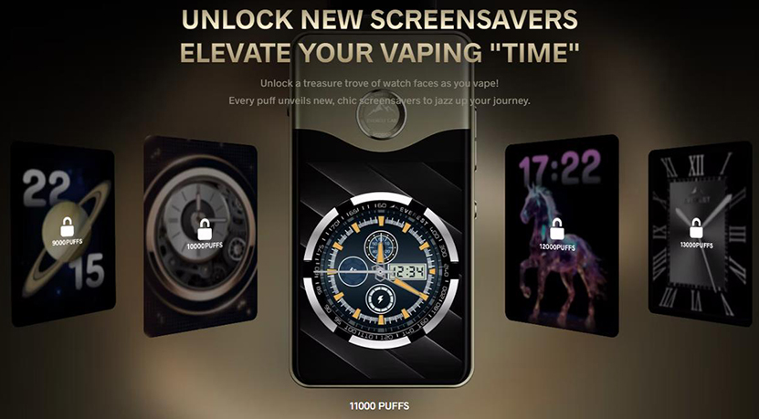 VOOPOO VINCI E120 Kit Screensavers