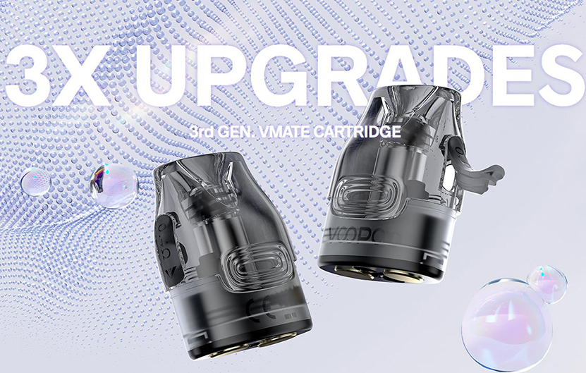 VOOPOO Vmate Top Fill Cartridge 3X Upgrades