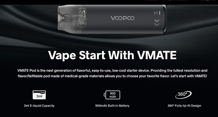 VOOPOO Vmate Pod Kit Feature 10