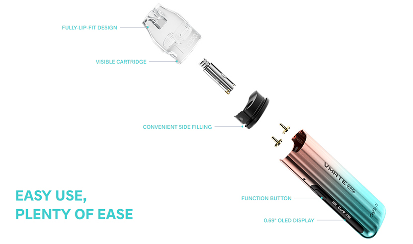 VOOPOO Vmate Pro Kit Parts