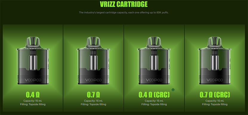 VOOPOO Vrizz Pod Kit Compatible With