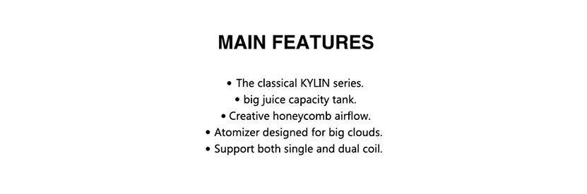 Vandy Vape Kylin V3 RTA Features