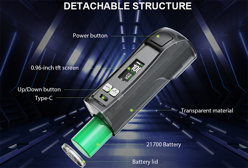 Vandy Vape Requiem Mod Structure