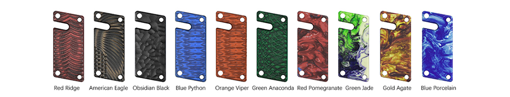 Vandy Vape Jackaroo Replacement Panel Colors