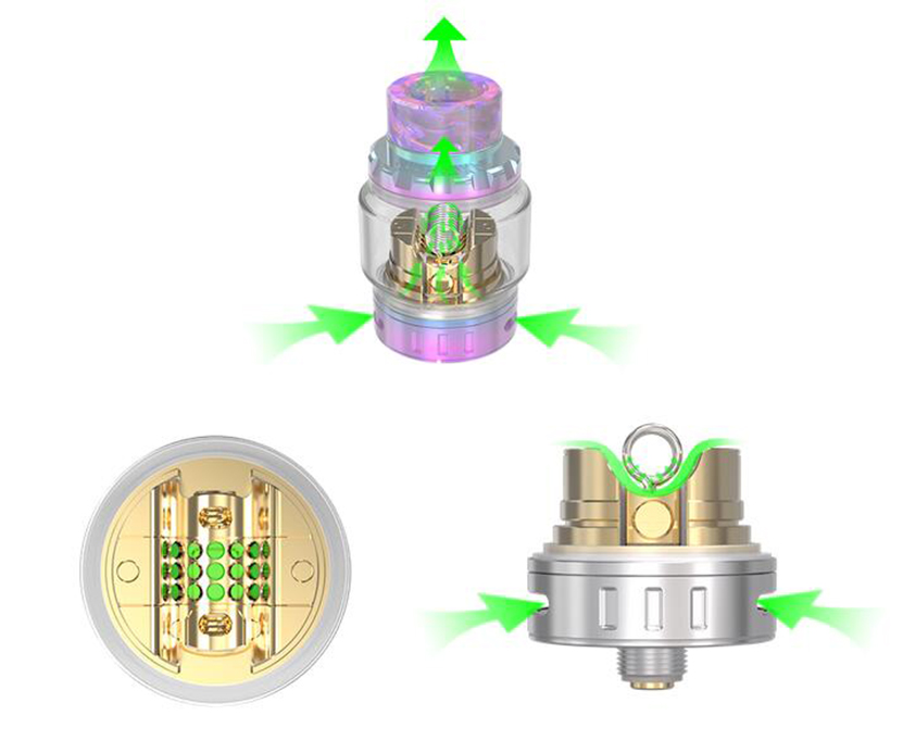 Vandy Vape Kylin Mini RTA Tank Airflow