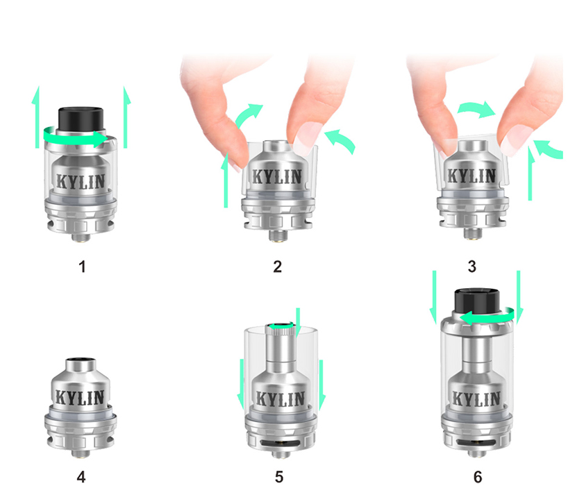 Vandy Vape Kylin RTA Glass Tube