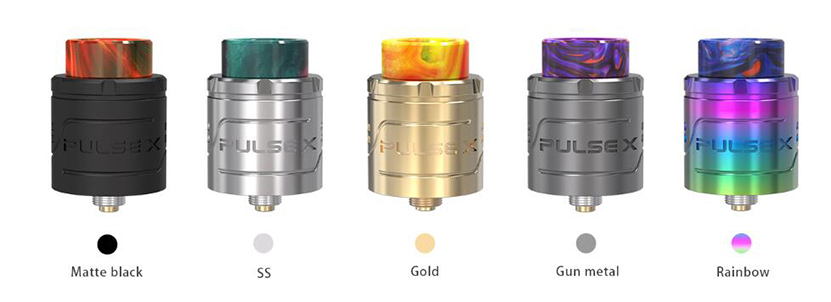 Vandy Vape Pulse X BF RDA Colors