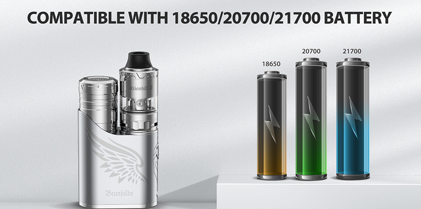 Vapefly Brunhilde SBS 100W Mod battery