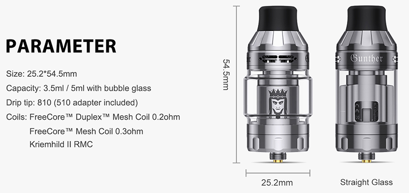 Vapefly Gunther Sub Ohm Tank Feature 7