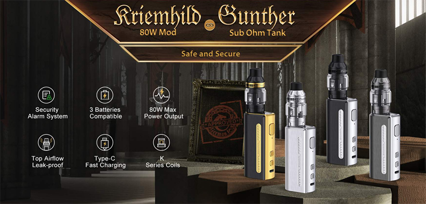 Vapefly Kriemhild 80W Mod Feature