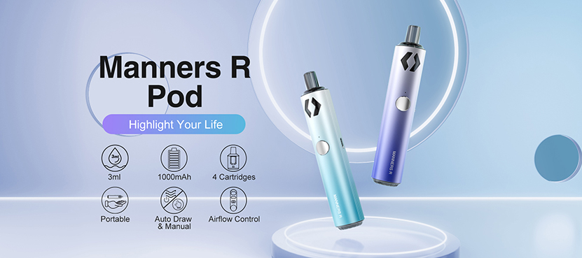 Vapefly Manners R Pod Kit Features