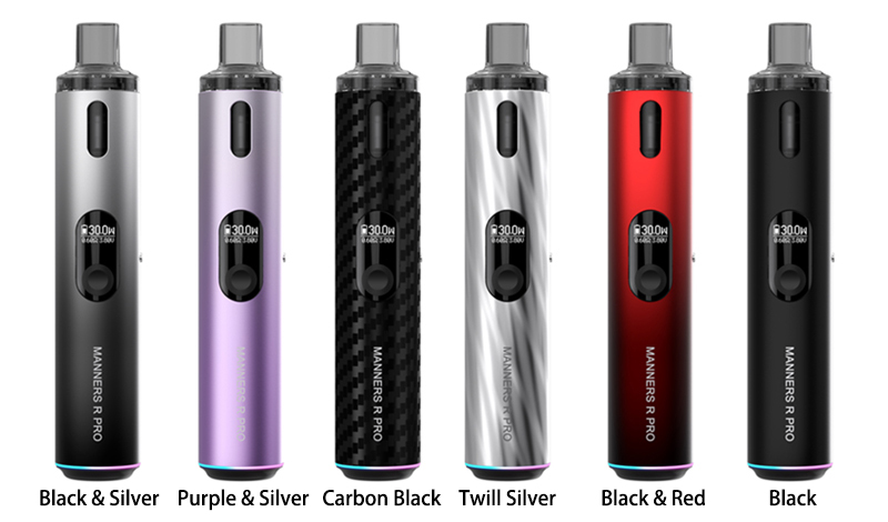 Vapefly Manners R Pro Kit Full Colors