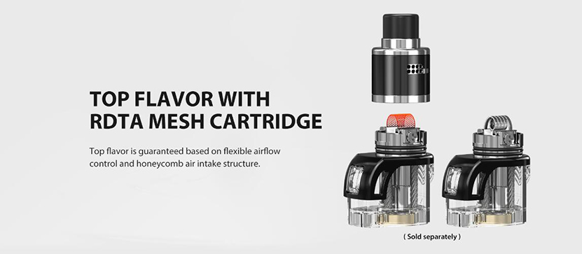 Vapefly Optima RDTA Cartridge Top