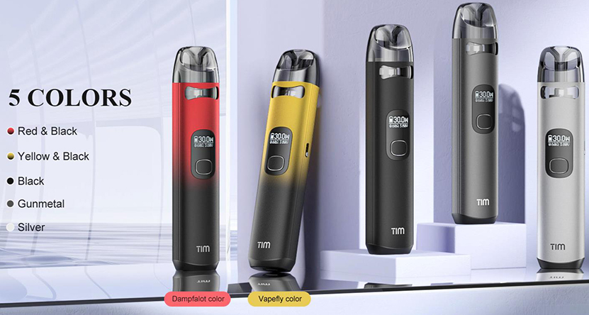 Vapefly Tim Pod Kit Colors Options