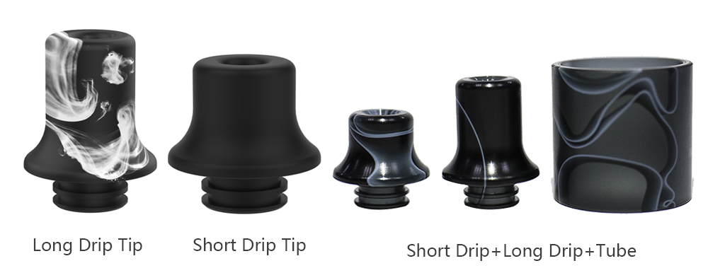 Vapefly Brunhilde MTL RTA Tank Drip tip