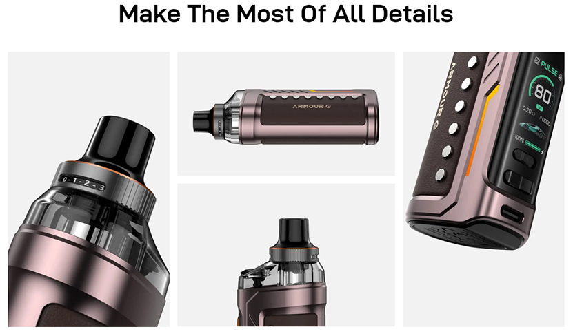 Vaporesso Armour G Kit Details