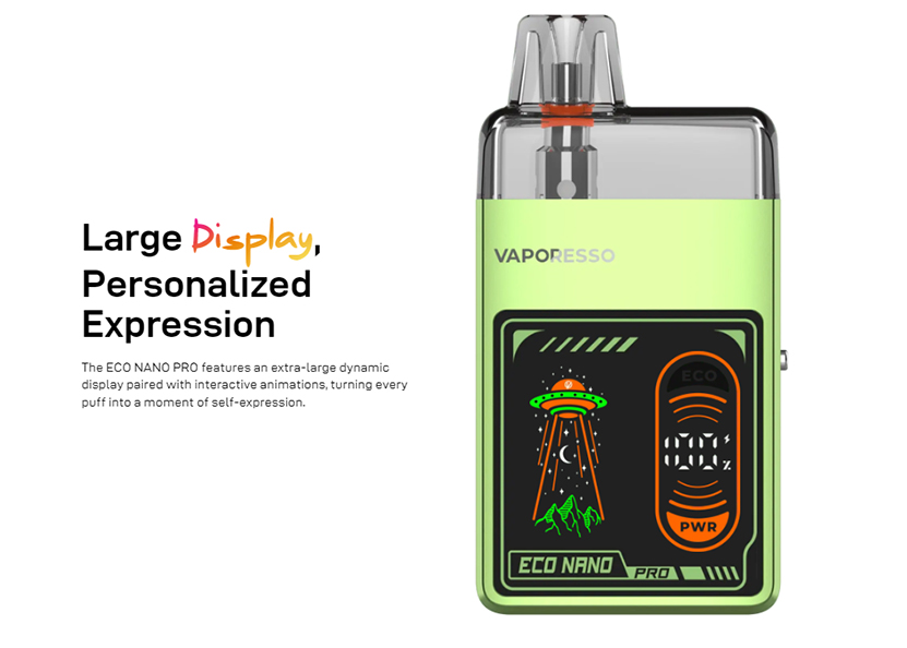 Vaporesso ECO Nano Pro Kit Large Display