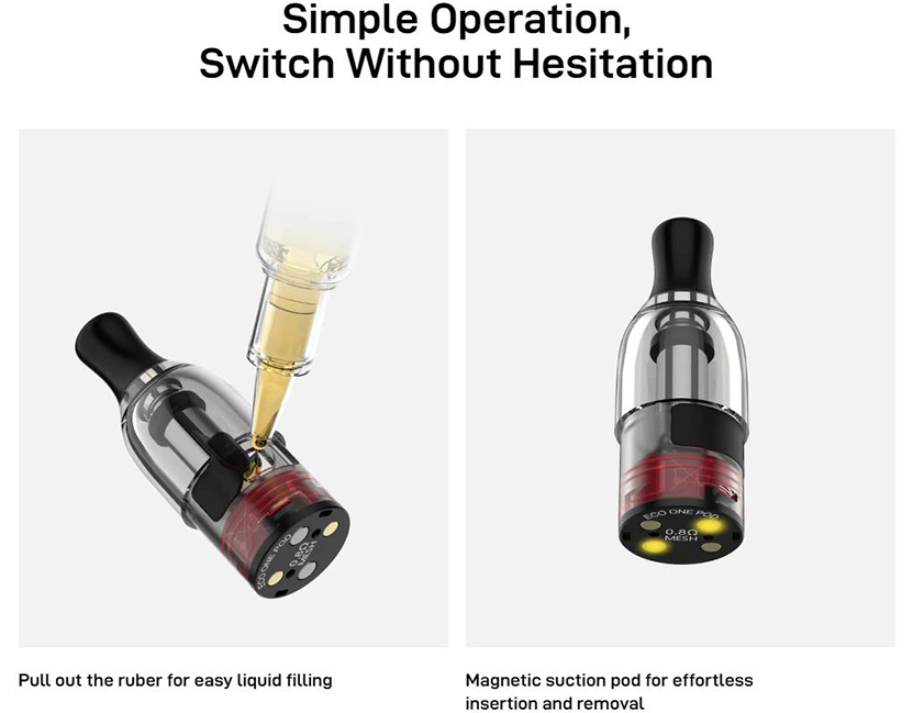 Vaporesso ECO One Kit Simple Operation